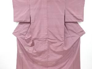 リサイクル　菊模様織り出し手織り節紬訪問着